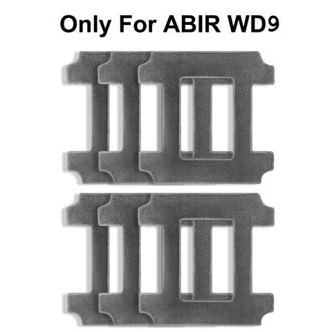 Швабры для робота-пылесоса ABIR WD9, 6 шт.