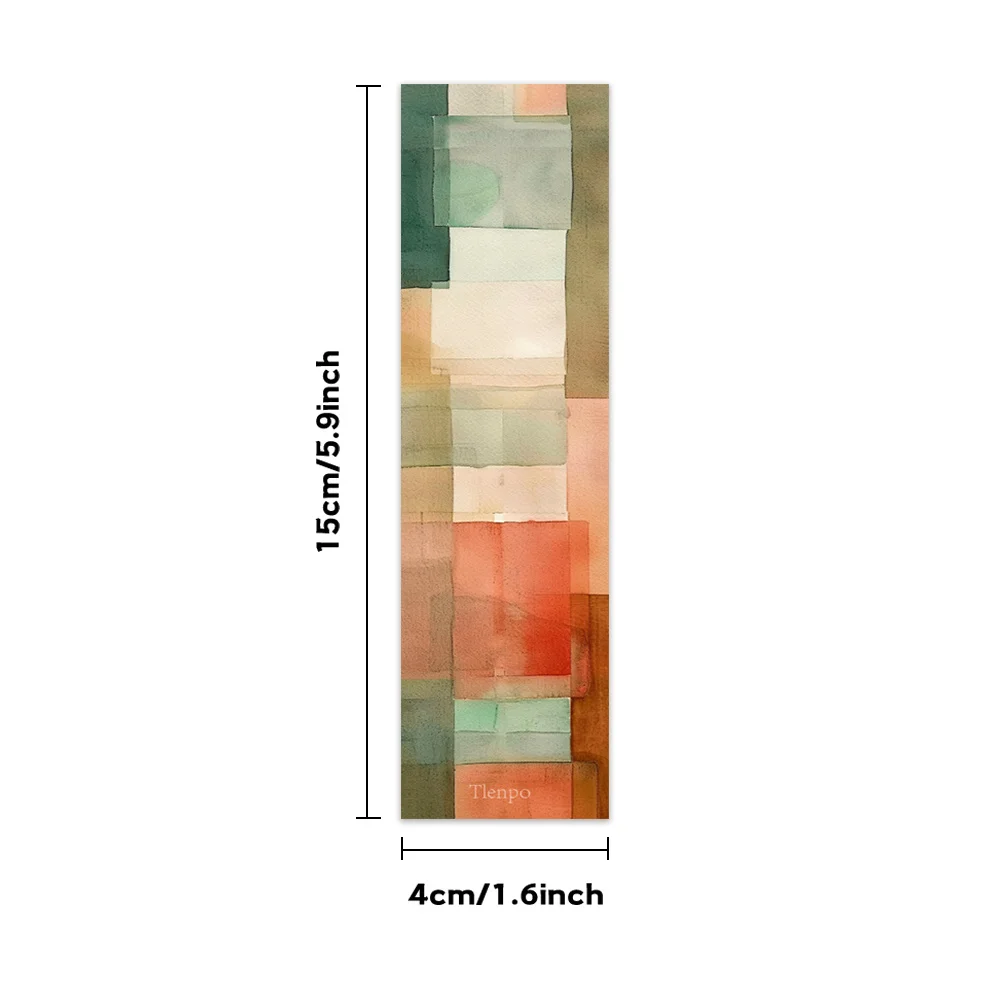 32pcs, Vintage Bookmarks, Paul Klee Style Abstract Art, Page Marker And Journal Divider For Book Lovers And Students
