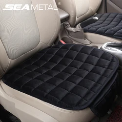 SEAMETAL Plush Car Seat Cover Ultra-Soft Car Seat Cushion Anti Slip Car Seat Protector Mat Universal for Sedan Suv Truck Pick-Up