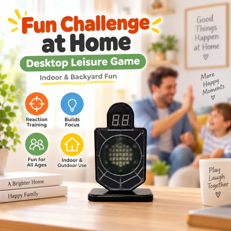 Desktop Sensing Scoring Target Compact Size Leisure Entertainment Game Parts