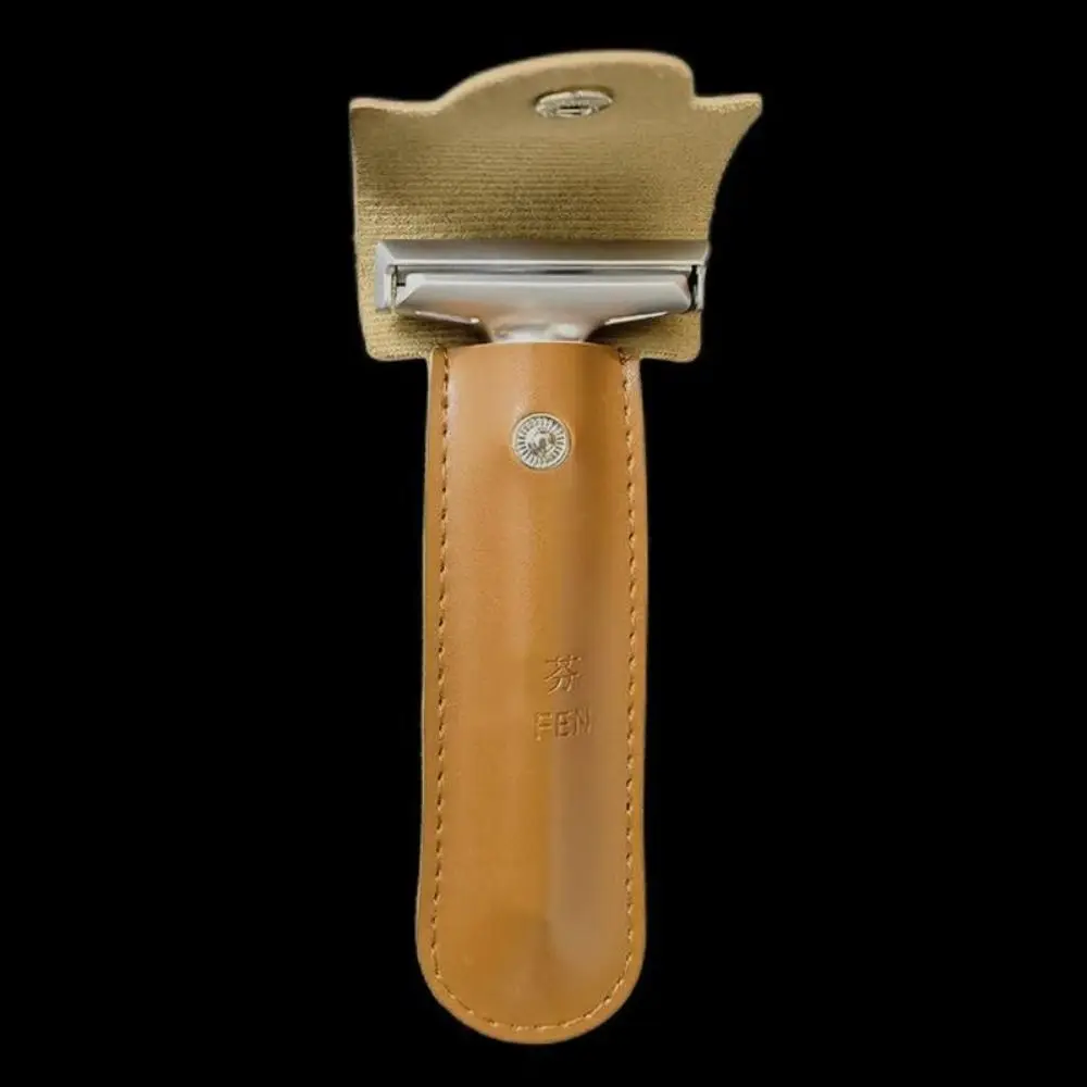 

Shaver Bag Pouch Manual Shaving Case Protective Cover Shaver Holder Razor Storage Bag Travel Shaver Case Classic Razor Case