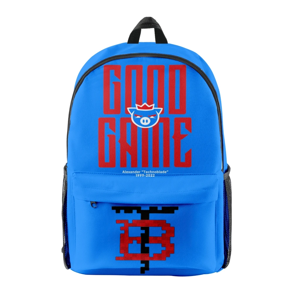 Technoblade Goede Game Merch Rugzak 2022 Casual Stijl Schooltas Vrouwen Mannen Meisjes Jongens Unisex Tas