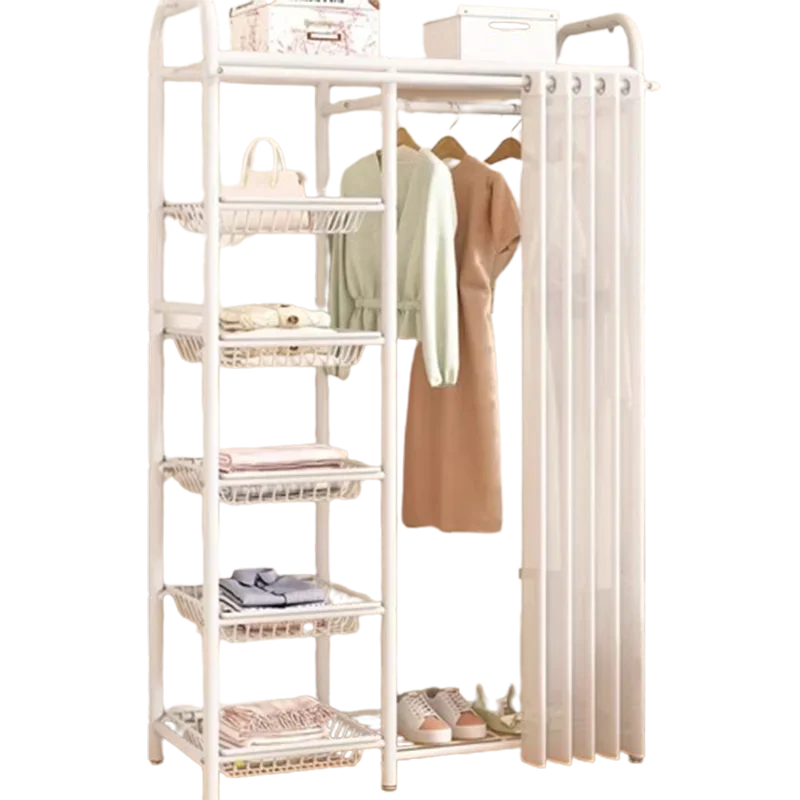 Compartments White Wardrobe Stackable Organizer Organizer Clothes Wardrobe Cupboard Women Szafy Do Sypialni Bedroom Furniture