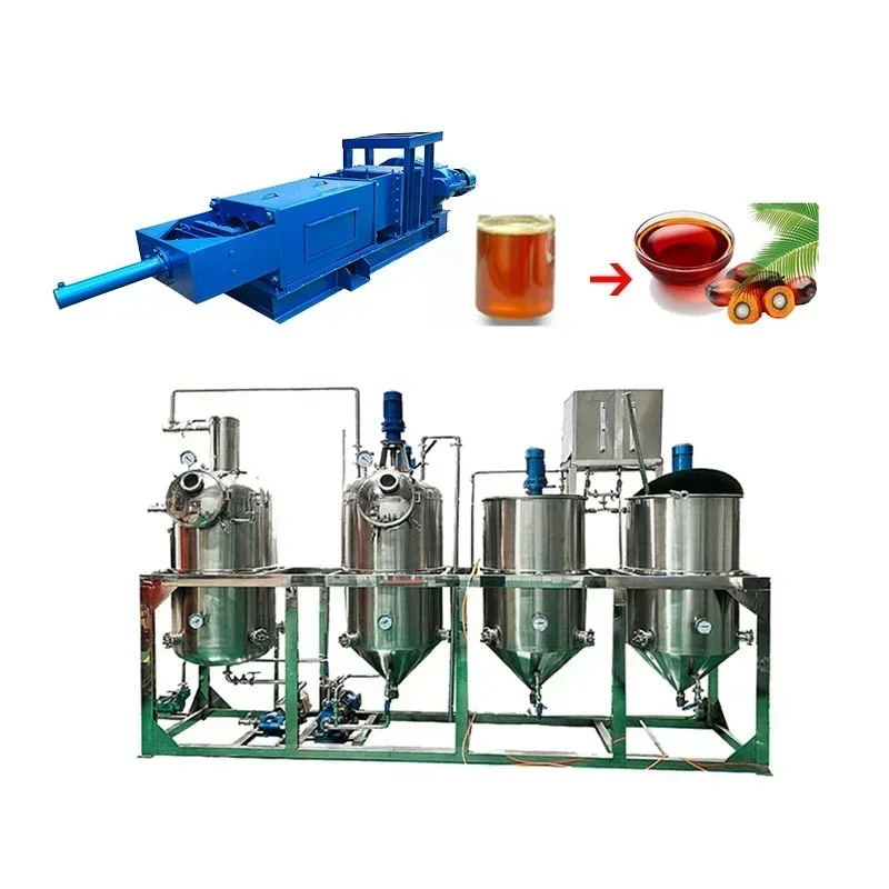

Customized Fully Automatic Refining Equipment For Oil Plants,edible Oil Refining Production Line