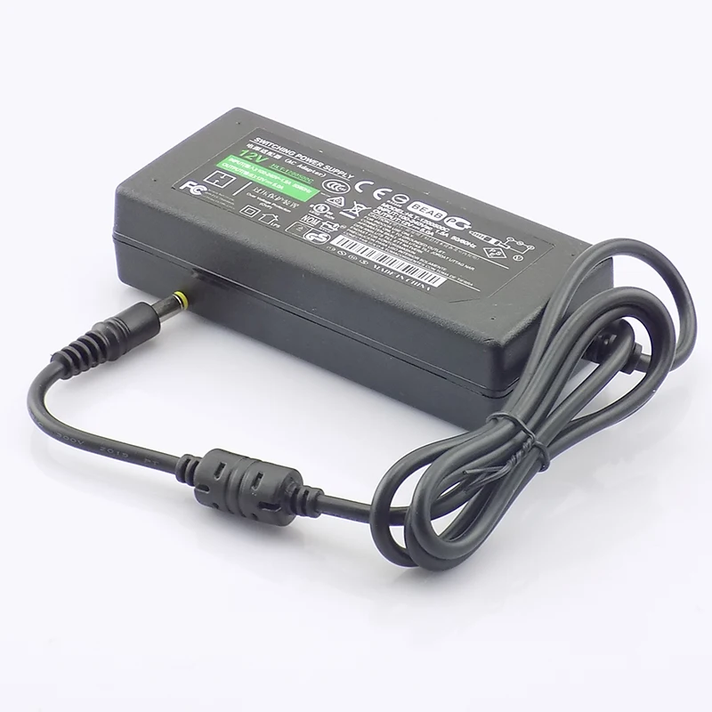 DC 12V 5A Switch Power Supply Adapter Transformer 110V -240V for Surveillance Camera CCTV DVR LED Strip RGB 5050