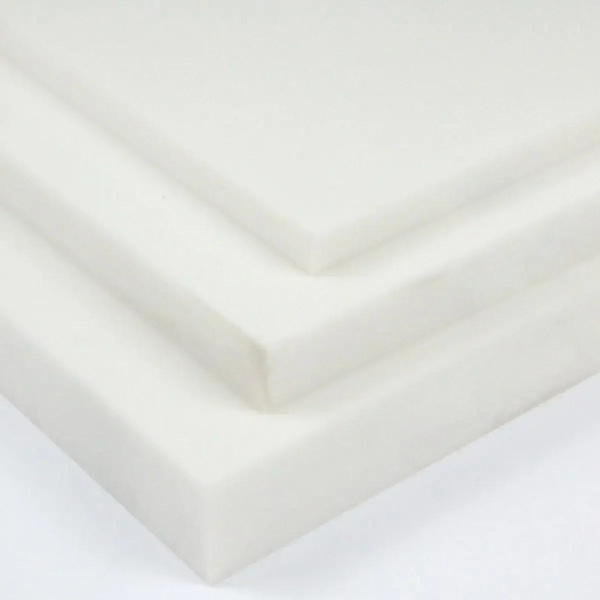 Chair Foam White Square Cushion Sheet Upholstery Replacement High Density Premium Seat Pad Pillows Decor Home 30*30