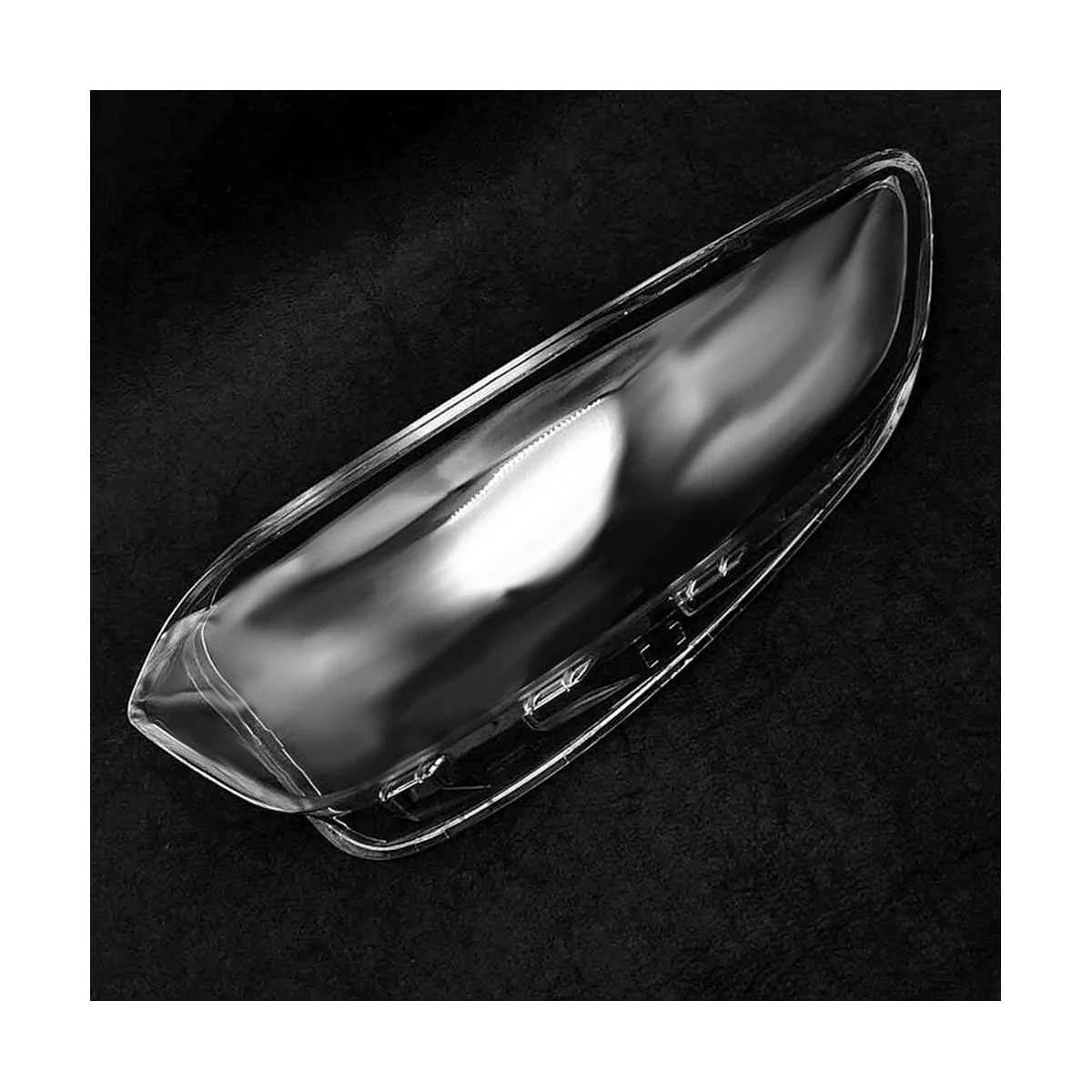 1Pair Front Headlight Cover Housing for Kadjar 2016-2018 Head Light Light Case Lens Shell Transparent Lampshades