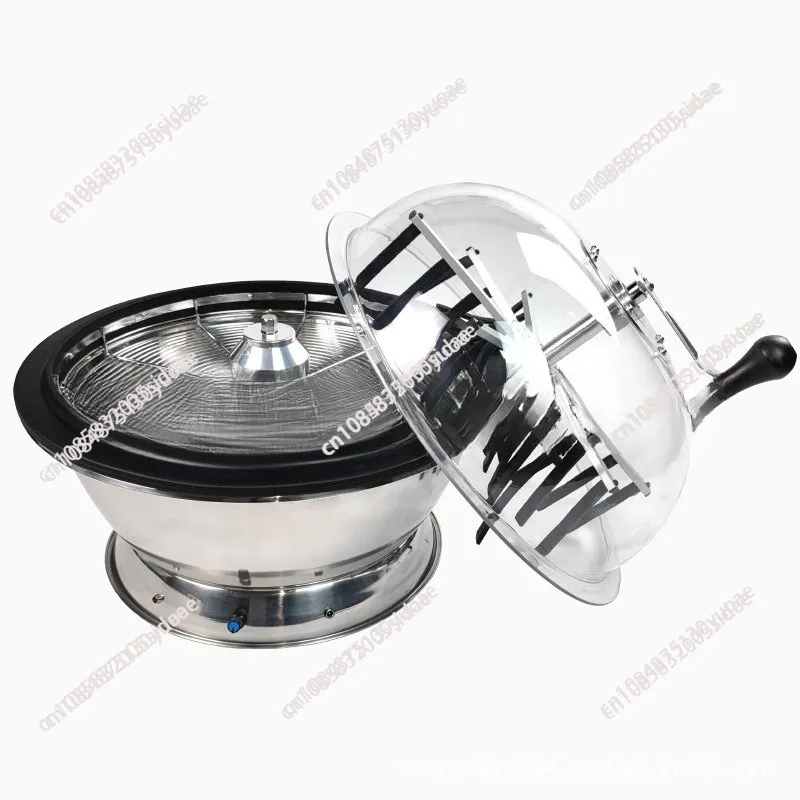 100-220V 16inch Electric Leaf Trimmer Electric Grass Cutter Leaf Bud Trimmer Bowl-Type Grass Shredder
