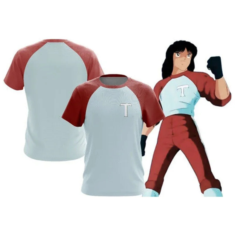 توهو FC ريتشارد تكس تكس هيوغا سوبر كامبيونز أوليفر نيوبي تي شيرت رجالي المرأة الأطفال سترة رياضية علوية غير رسمية