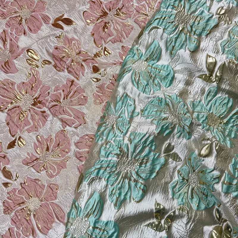

Жаккардовая ткань с тиснением из металлической проволоки Pengpeng Юбка Платье Старший дизайнер Модные ткани Ткань для шитья своими руками по метрам