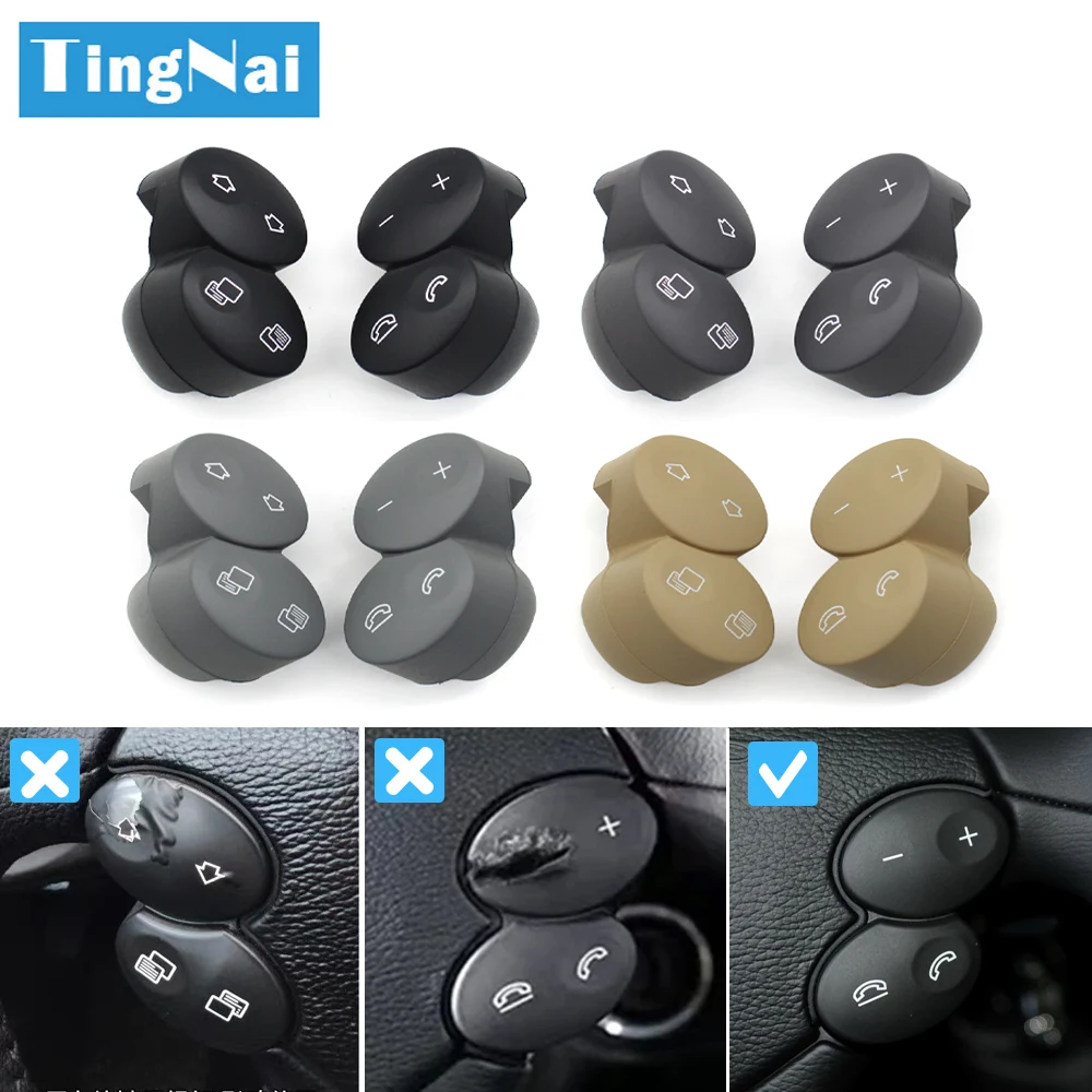 Car Left Right Multi-Function Steering Wheel Switch Control Button For Mercedes Benz E G CLS CLK W211 W463 W209 W219 2308202310