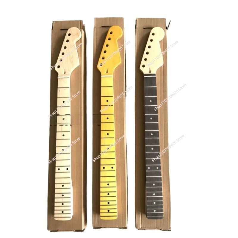 

ST Handle Electric Guitar Maple Handle Rosewood Fingerboard Handle Log/Rosewood/Bright Yellow