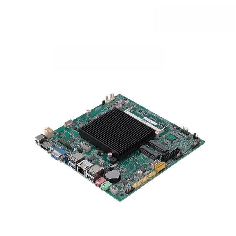 J1900 Mini ITX Motherboard, 170x170mm Compact Embedded Mainboard for Industrial Control POS Machine
