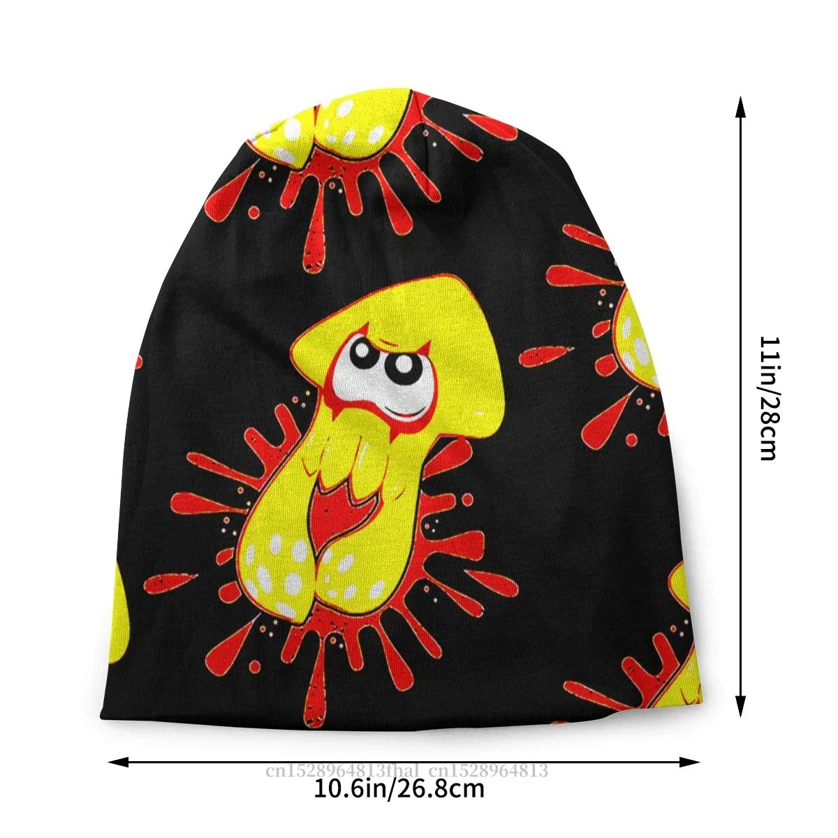 Bonnet Hats Splatoon Squid Inklings Shooter Game Men Women's Skullies Beanies Hat Squidorido Winter Warm Cap Design Caps