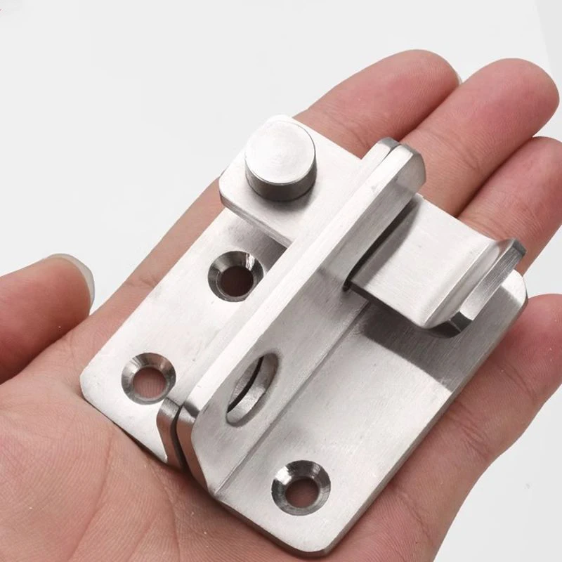 1/5set Flip Latch Gate Latches Stainless Steel Left Right Flip Latch Flip Stainless Steel Sliding Bolt Door Lock Buckle Hardware