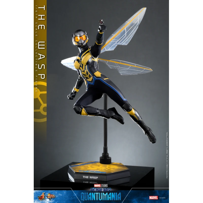 ในสต็อก Hottoys MMS691 Wasp 2.0 Ant-Man และ Wasp: Quantumania 1/6 อะนิเมะ Action Figure ของเล่นของขวัญคอลเลกชันงานอดิเรก