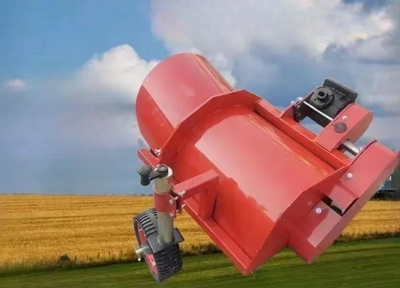 Walk-behind tractor grape vine burying machine small trenching machine grape trenching one-way earthing machine