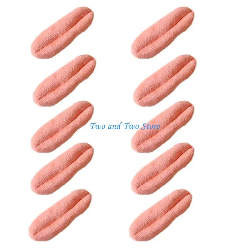 HX6F 20/10 قطعة أفخم عيون/الفم شكل بقع DIY قفازات دمية ظهره المفاتيح أدوات