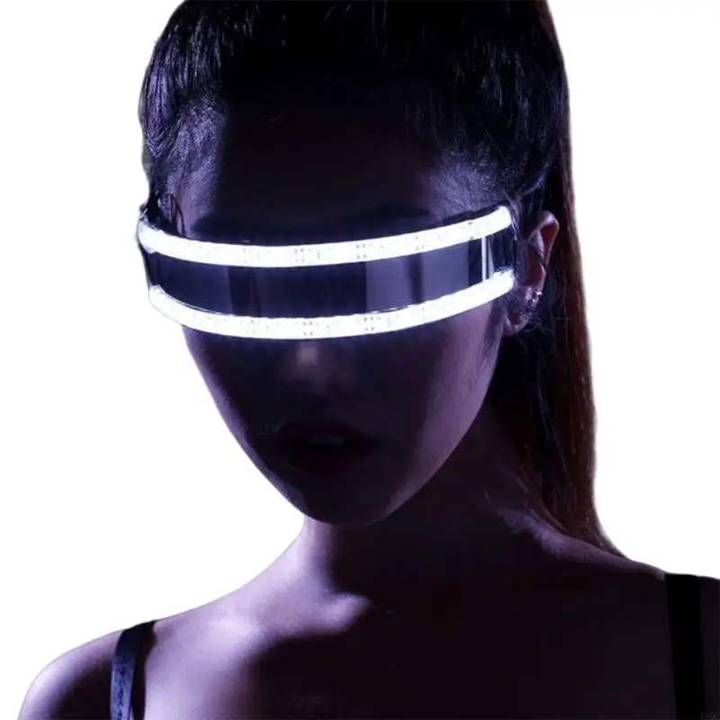Flashing LED Eyewear Party Glasses Unisex Adult Rave Party Accessories Eyewear Nightclub Costume Glasses Event Supply