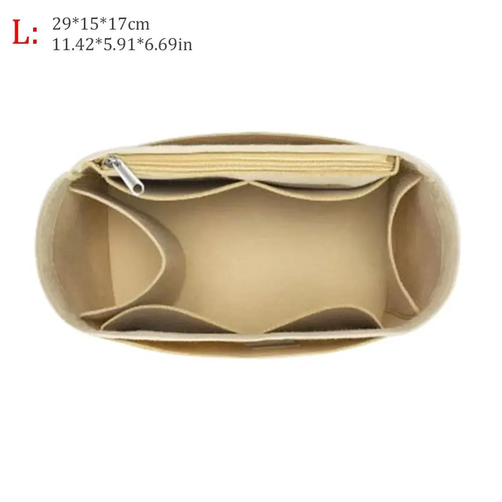 

High-quality Felt Handbag Insert Bag Storage Bag Support Purse Liner Portable Organization Internal Bag for For Longchamp