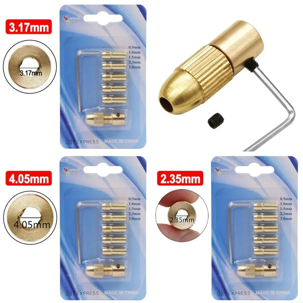   Hand Drill Clamp with 0.5mm - 3.0mm Drill Bit Compatibility Perfect for Hand Drill Or Electric Drill Bits