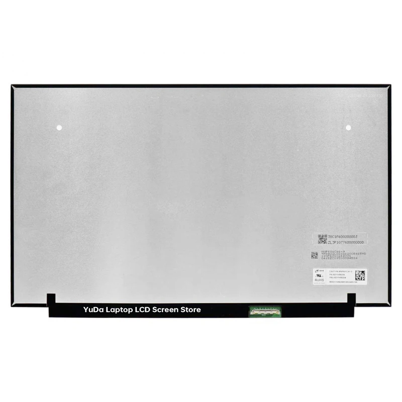 15.6 Inch 165Hz Laptop LCD Screen NE156QHM NY1 NE156QHM-NY1 LP156QHG-SPR1 MNF601CA1-3 Display Matrix Panel 2560x1440 eDP 40 Pins