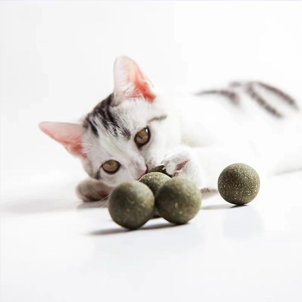 

Catnip Cat Catnip Ball Cat Snack Ball Cat Bite Ball Ball Cat Digestion Promoter