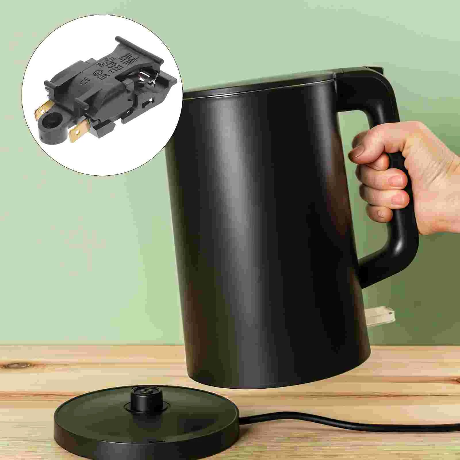 12 Pcs Teapot Kettle Switch Travel Thermostat for House Thermal Control 45X21cm Abs Copper Heat Temperature Heating Device