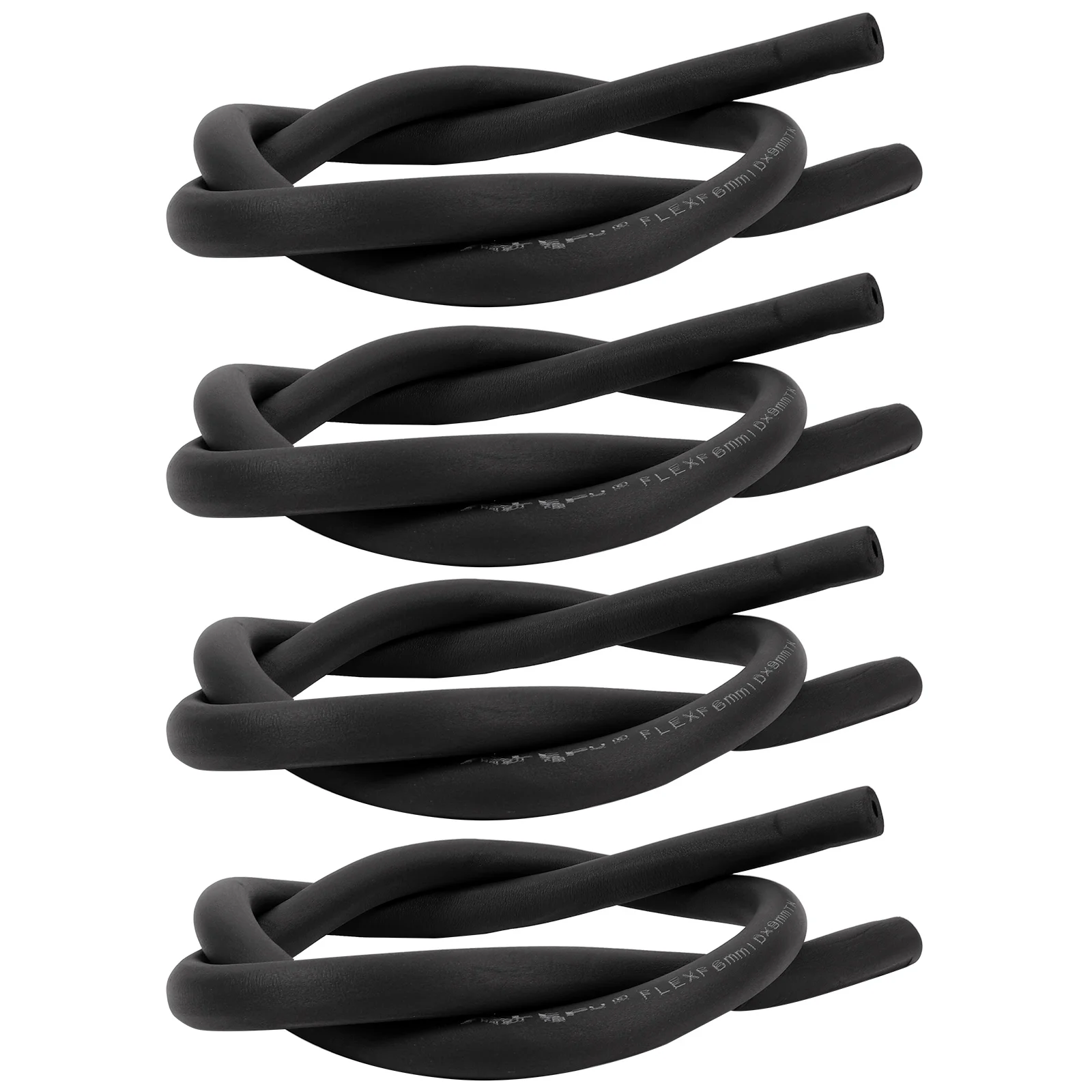 

4pcs Insulation Sleeves Sponge Tubing Waterproof Freeze Protection Pipe Covers Insulation Covering Outdoor Universal Size For Ac