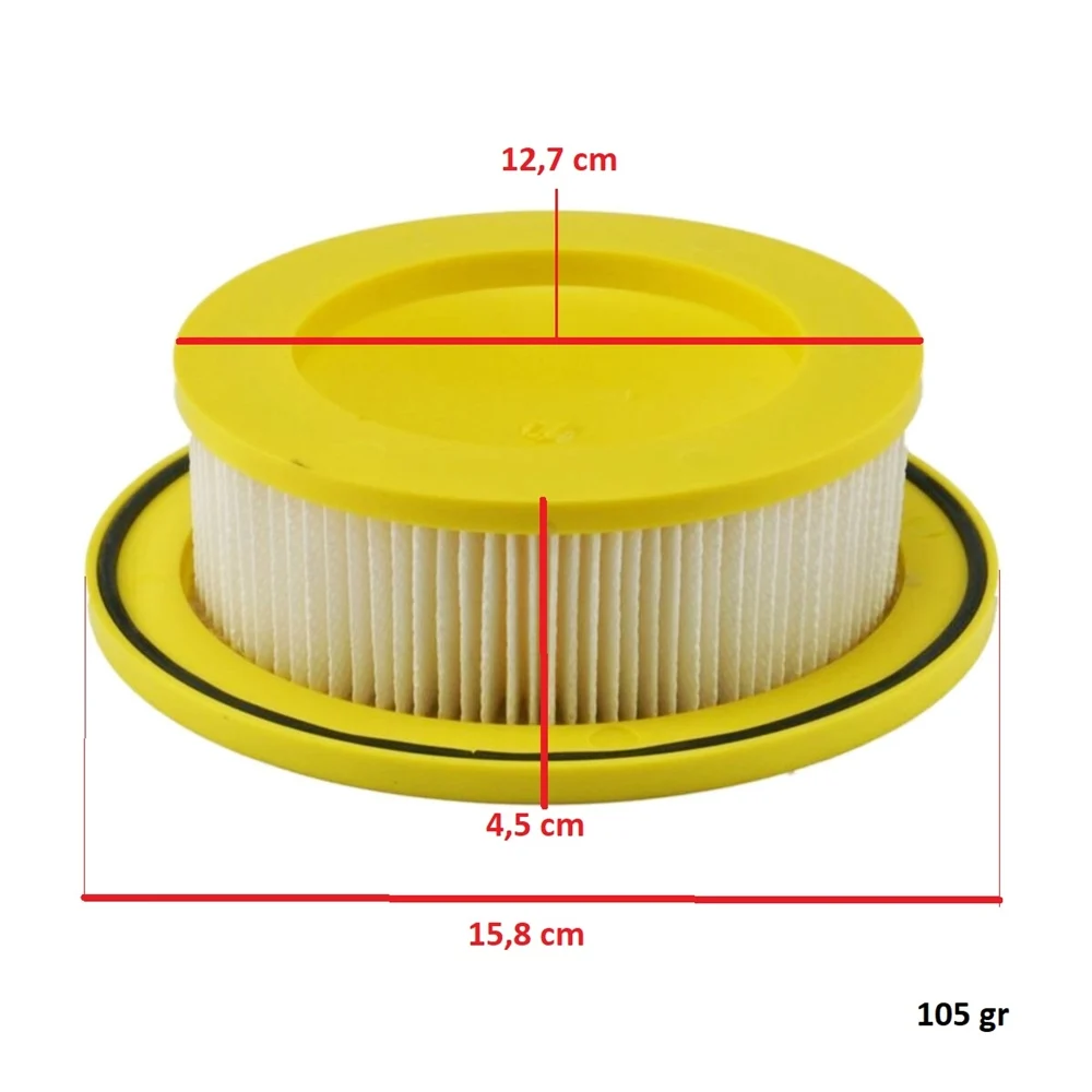 Compatible con arsteel S 7500 aspiradora filtro Hepa amarillo