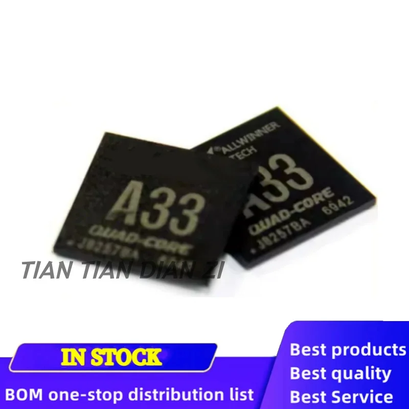 1pcs/lot A33 BGA packaged ic chips in stock