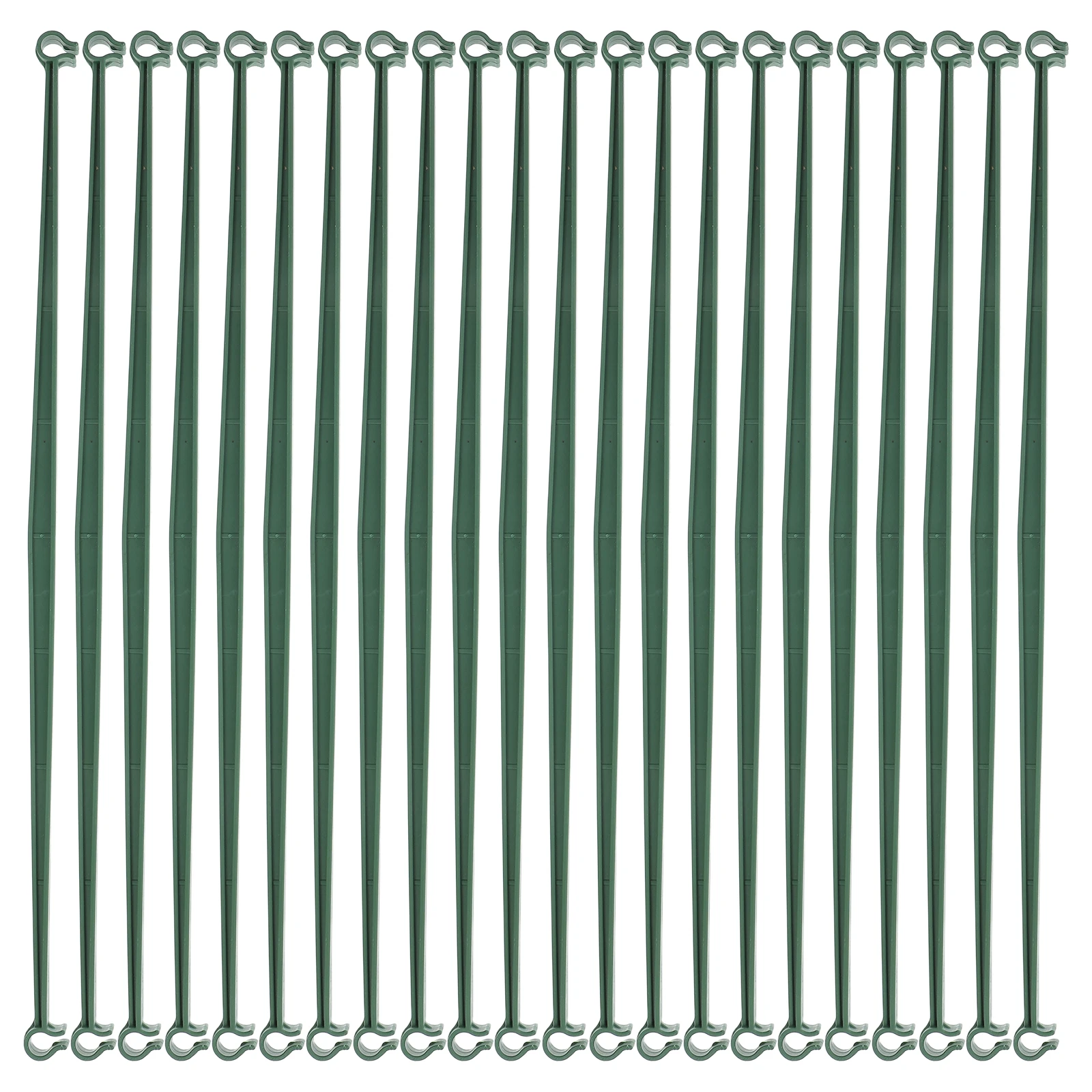 20pcs Garden Plant Support System Plastic Pole Connector for 11mm Rods Lightweight Weatherresistant Versatile