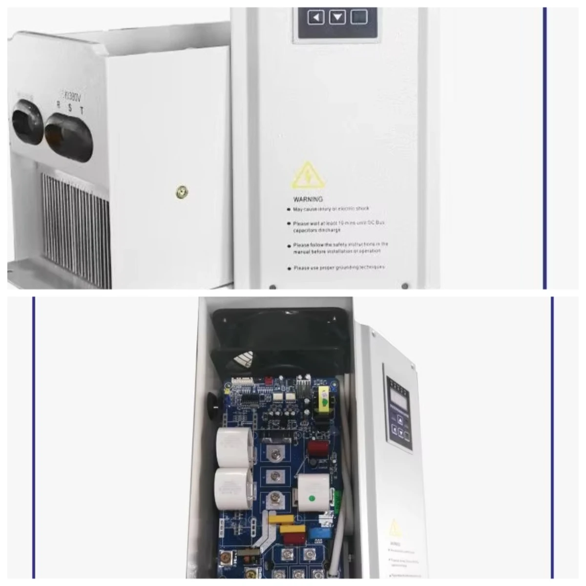 

RAN ZHI 8-15KW Inverter Electromagnetic Induction Heater Household Wall Combi Boiler For Heating And Shower Hot Water