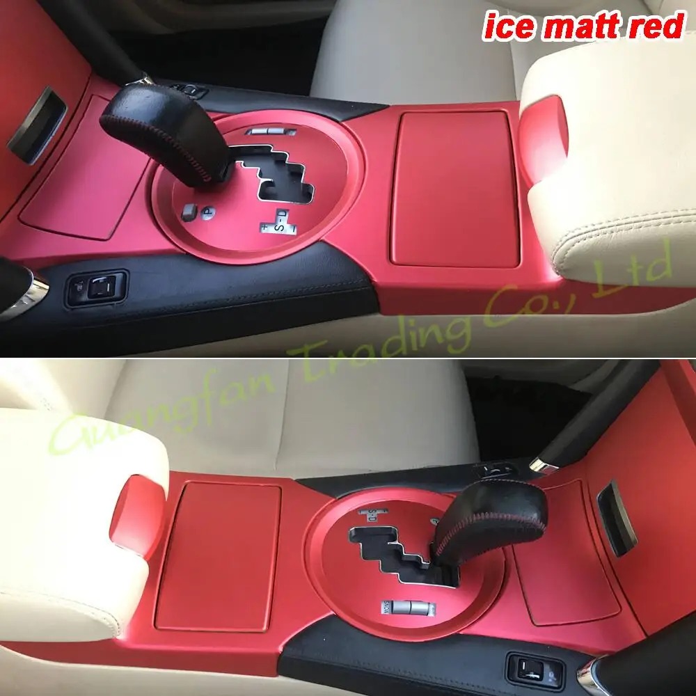 

For Toyota Reiz 2005-2009 3D/5D Carbon Fiber Car Interior Cover Center Console Color Stickers Decals Parts Product Accessories