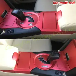 For Toyota Reiz 2005-2009 3D/5D Carbon Fiber Car Interior Cover Center Console Color Stickers Decals Parts Product Accessories