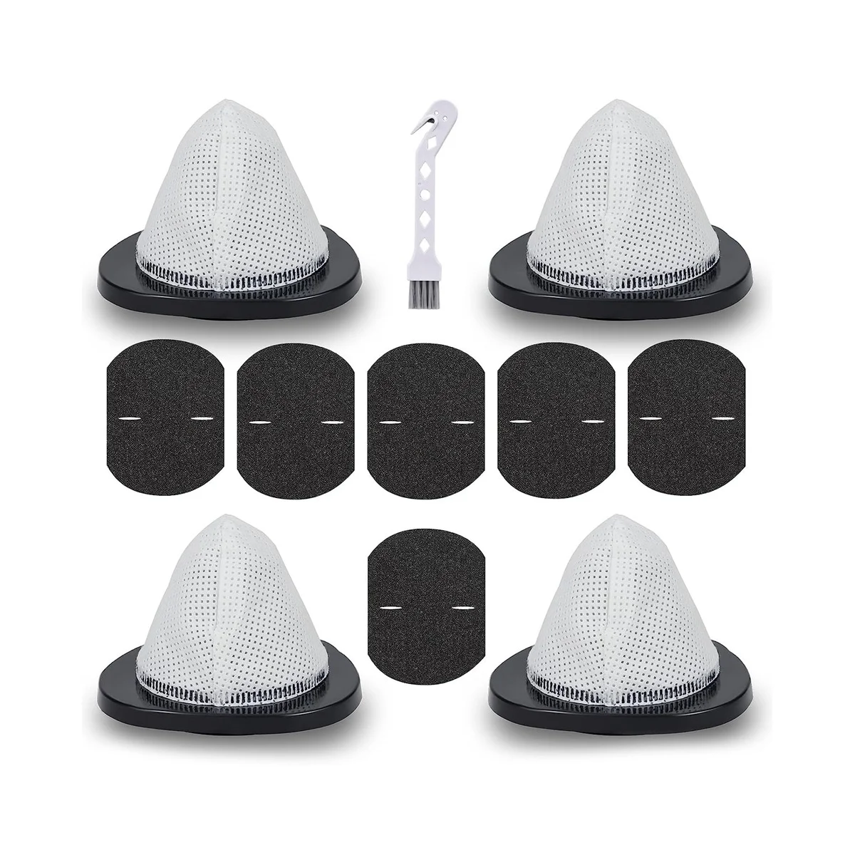 فلتر بديل لفراغ العصا ، آلة العصا ، 6 مرشحات رغوة ، 3 في 1 ، 2030,20303 ، 20304 ، 20307 ، 2030 ، 1611501