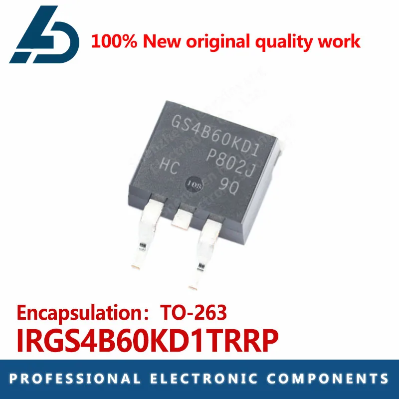 5PCS IRGS4B60KD1TRRP GS4B60KD1 Package TO-263 patch MOS FET 600V 11A