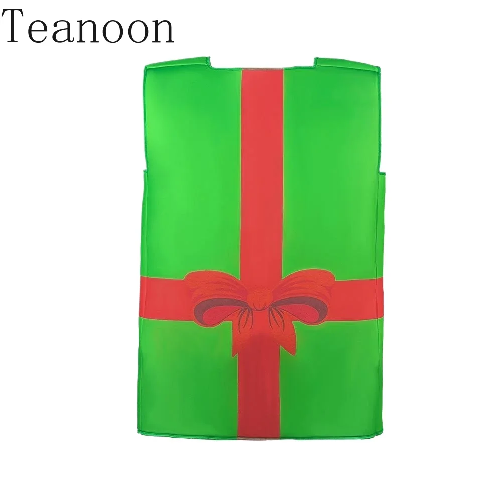 Тенон необычная рождественская подарочная коробка косплей костюм для взрослых мальчиков и девочек карнавальная маскировка одежда унисекс праздничный костюм Пурим праздничная одежда