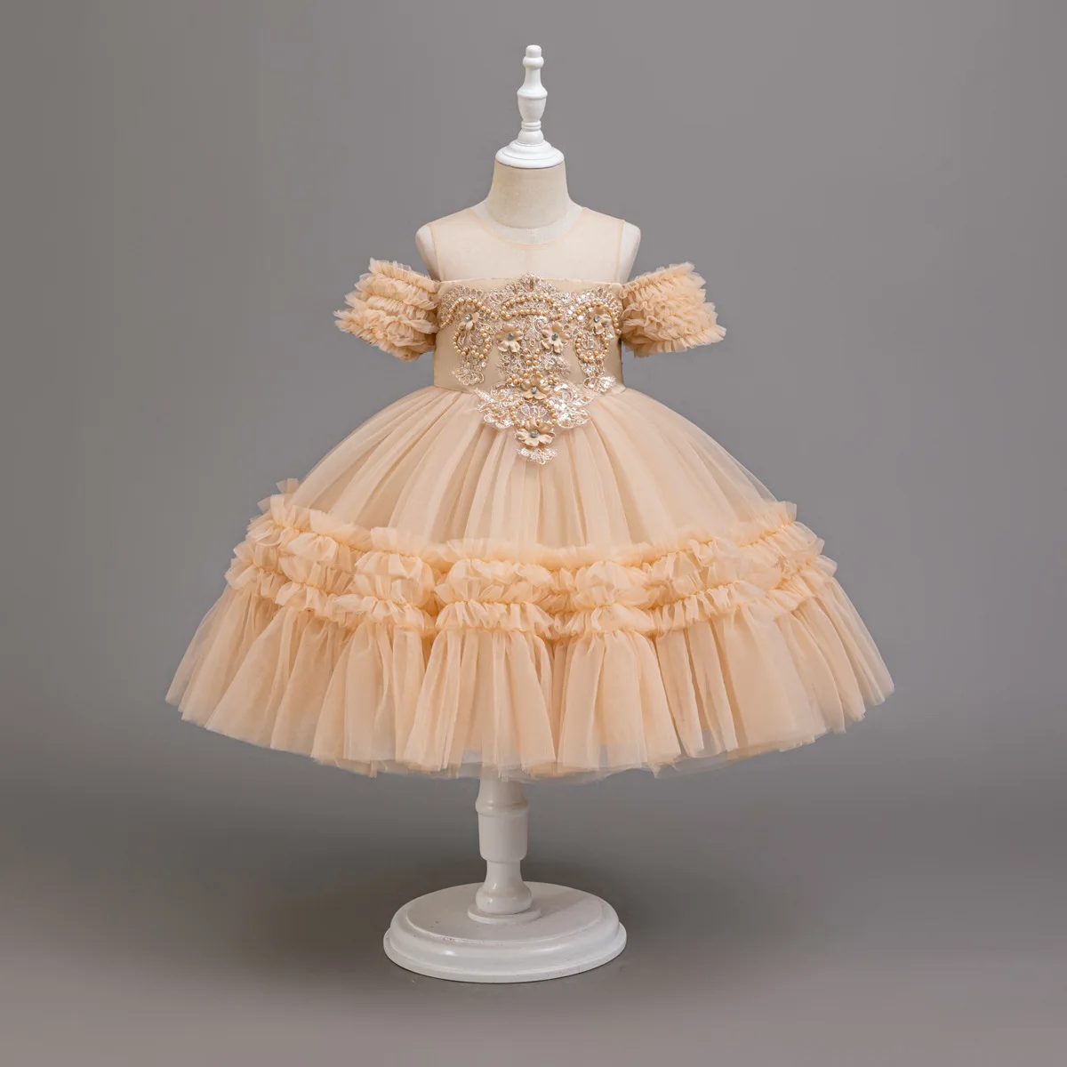 

Girl Party Dress Children Princess Dresses Kid's Festive Clothes Girls' Homecoming Clothing