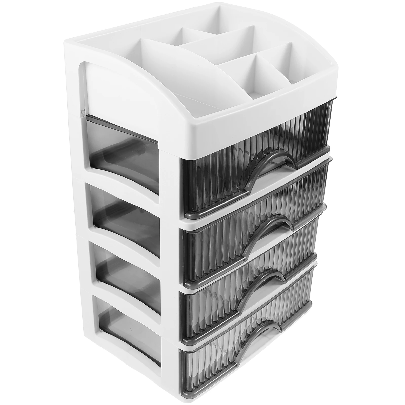 

Multi Drawer Plastic Storage Cabinet Desktop Organizer Shelf Drawers Stationery Holder Office Home Space Saving Desk