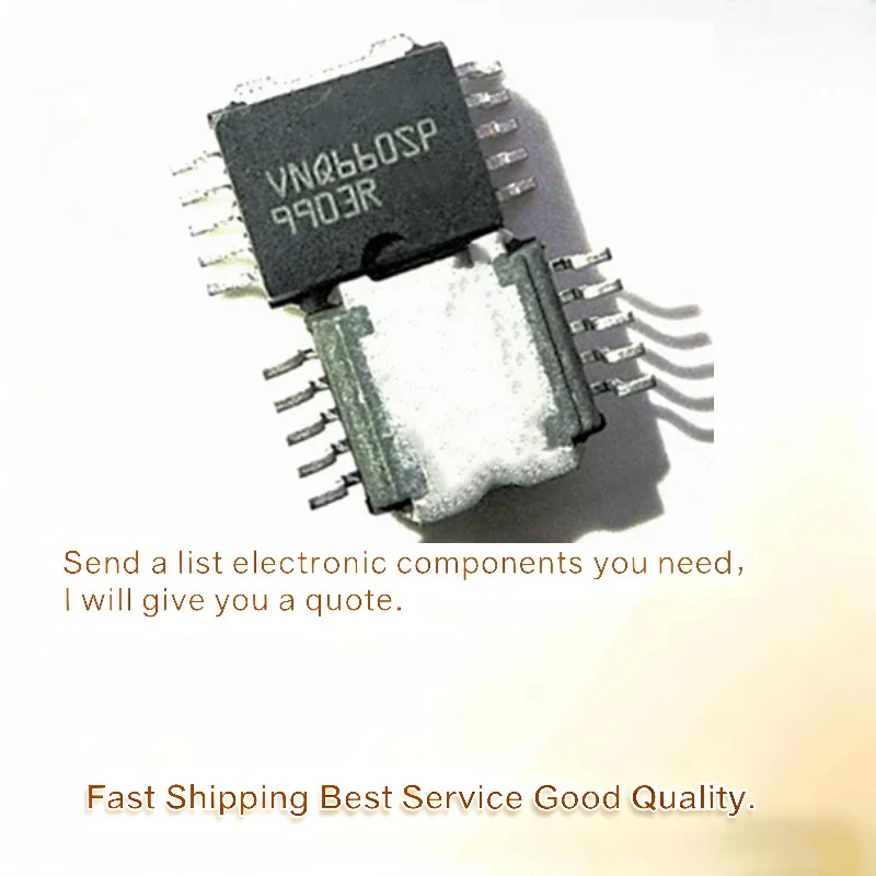2PCS original VNQ660SP HSOP-10 VNQ660 Automotive Computer-controlled driver IC Chip