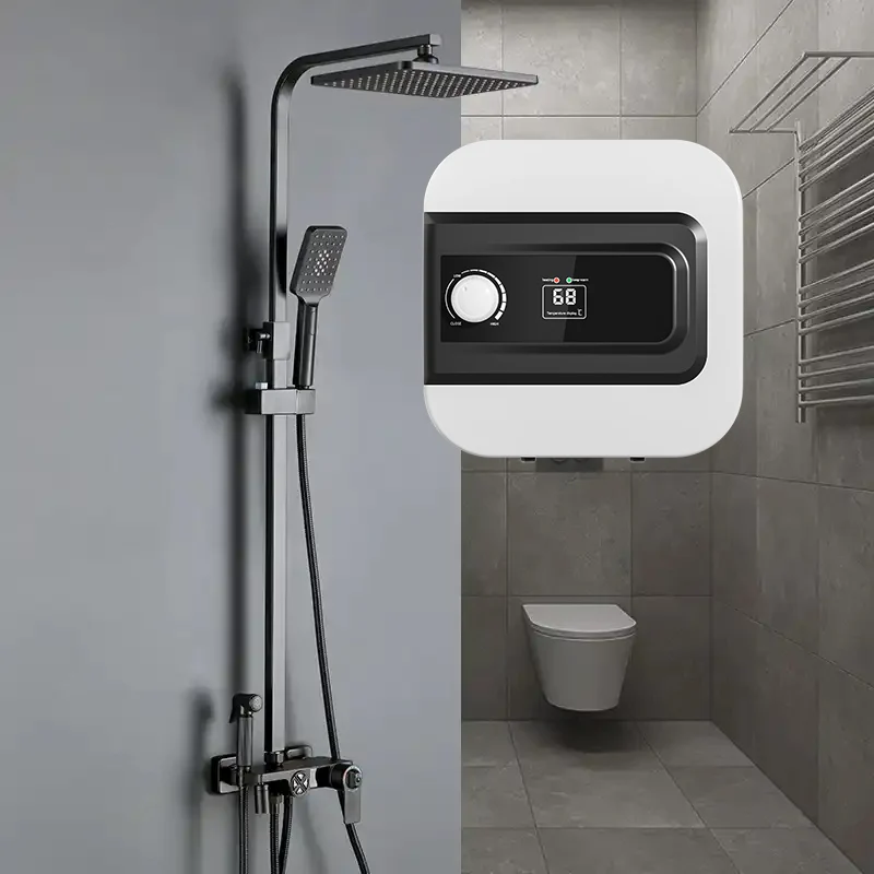 새로운 15L 1.6kW 사각형 주방용 온수기 샤워 전기 온수 저장 탱크 욕실용 온수기