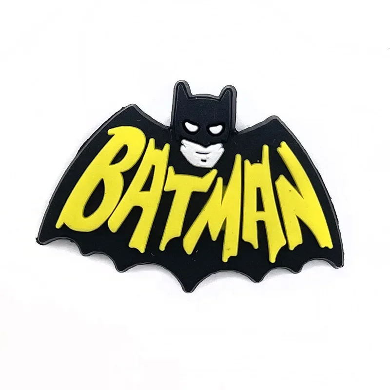 Collezione Batman decorazione per scarpe per Crocs ciondoli per scarpe accessori per scarpe sandalo decorare per uomo donna regali per feste per bambini