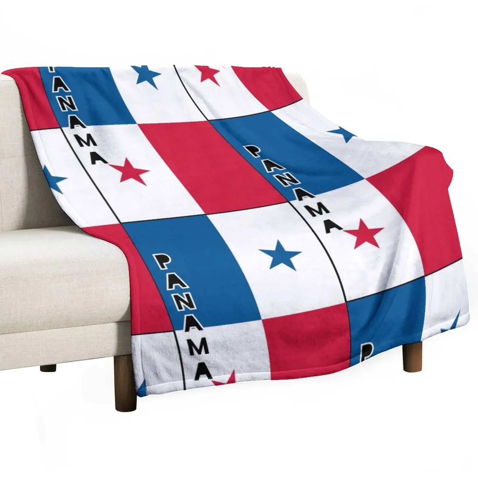 Panama flag Throw Blanket For Baby Luxury St Decorative Sofa Single Blankets