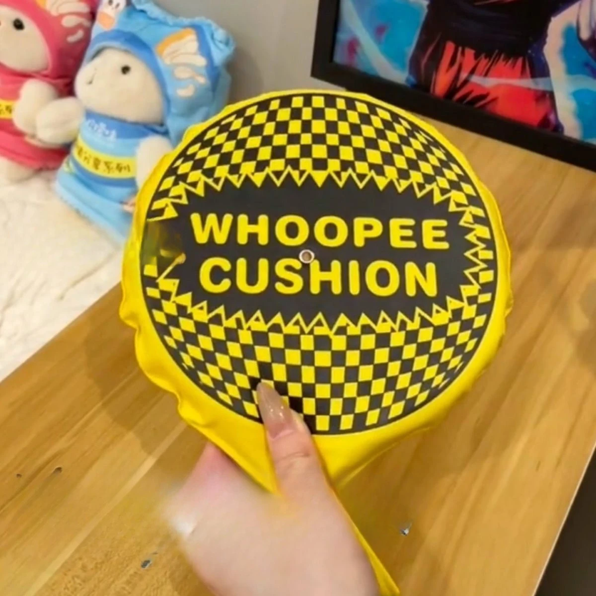5-Size Trickery ضرطة وسادة مزحة وسادة فرحان Whoopee الوسادة لحفلات كذبة أبريل الأسرة متعة مضحك العملي نكتة الدعامة #4