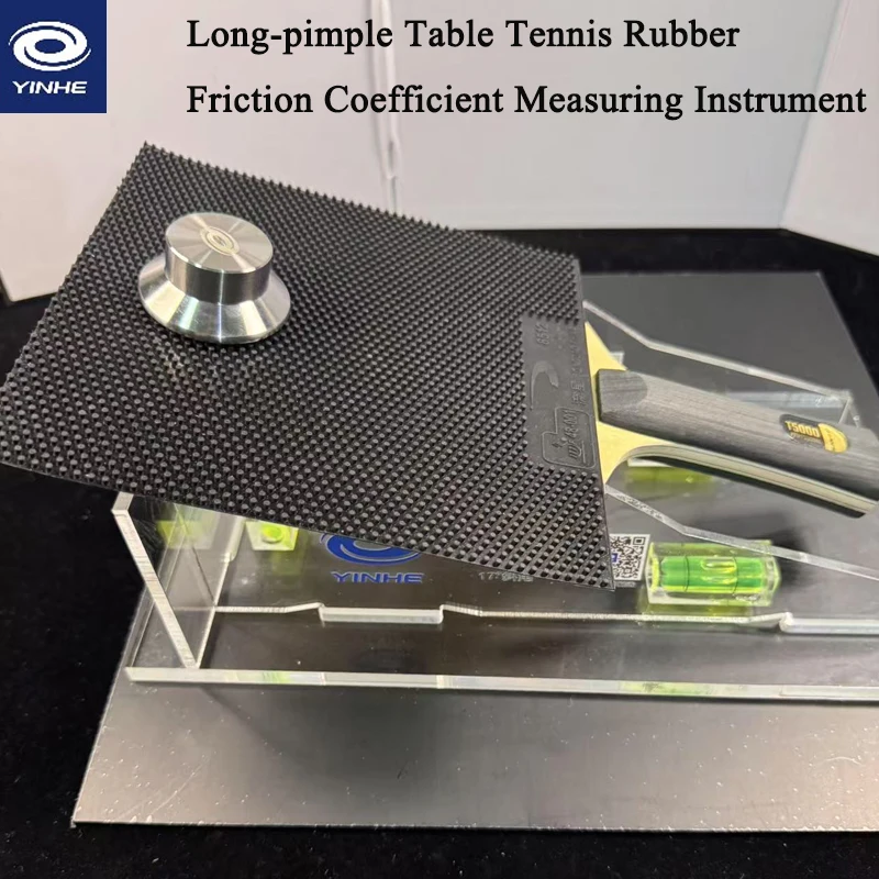 

YINHE Table Tennis Pimples Rubber Tester Official Referee Tool Measure Friction for Long Pips Ping Pong Tester Accessories