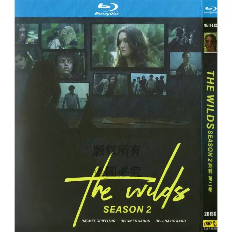 American Suspense Adventure TV Series Wilderness Season 1 and 2 Blu-ray BD High Definition 4 Disc Set