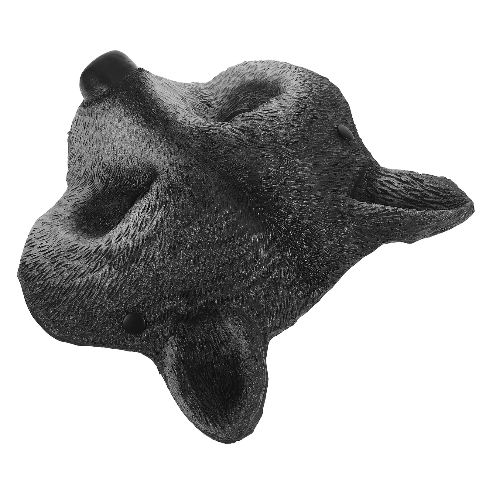 Maschera di procione Costume animale di Halloween Maschera per il viso per festa di carnevale in maschera Vestito operato da cosplay Realistico spaventoso per adulti