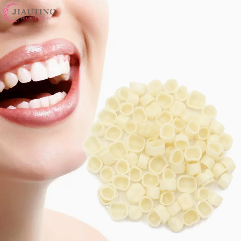 

120Pcs (50 Molar+70 Anterior ) Dental Teeth Veneers Temporary Crown Gum Protection And Stable Dental Material Set