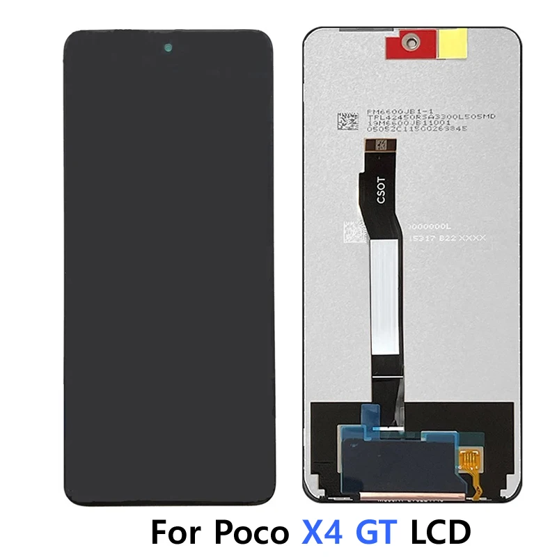 

100% Tested 6.6'' Original X4GT Display For Xiaomi POCO X4 GT LCD Display Touch Screen Digitizer Assembly Replacement